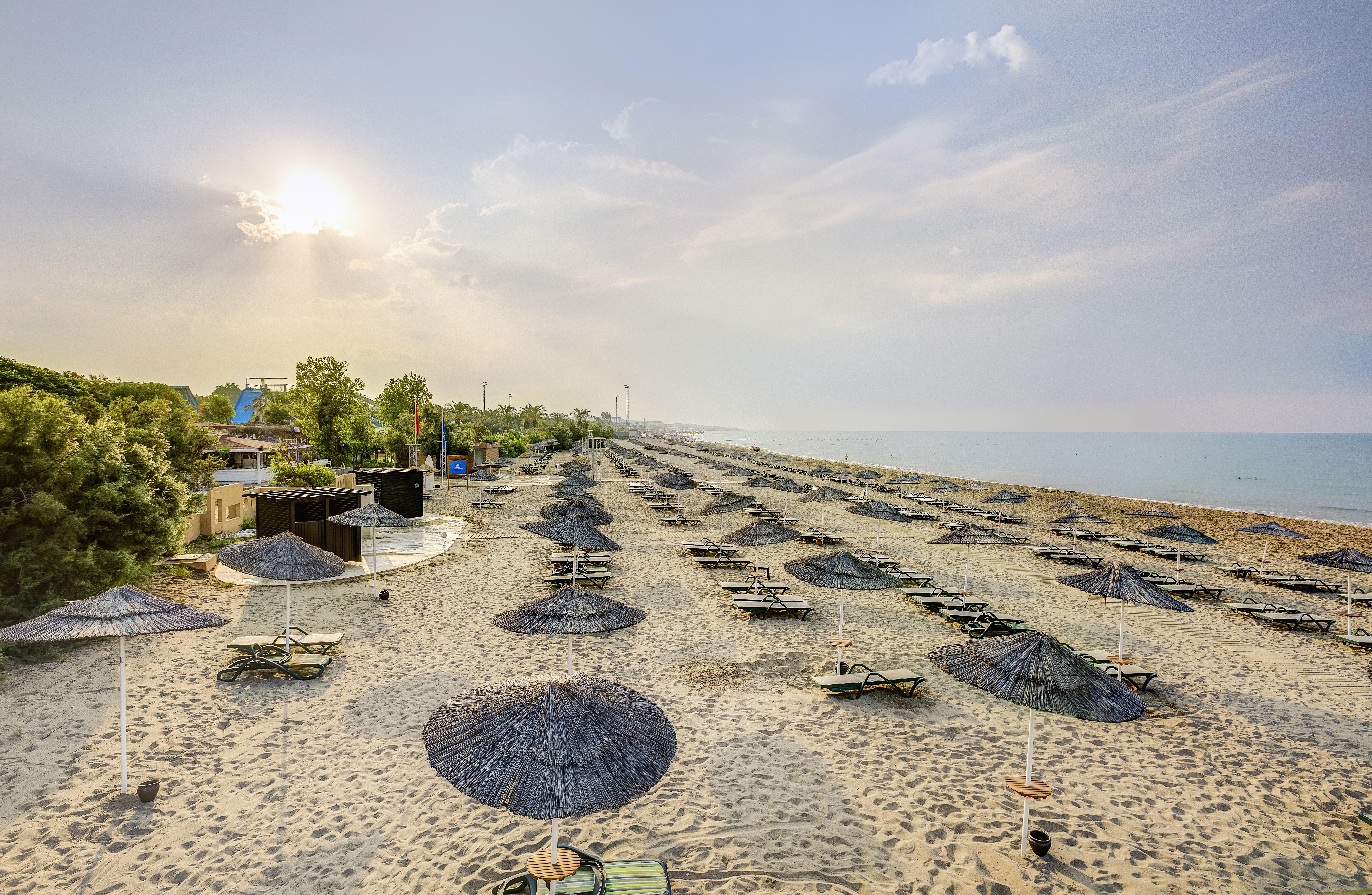 Asteria Family Resort Belek Antalya Ngoại thất bức ảnh The beach of Nikiti