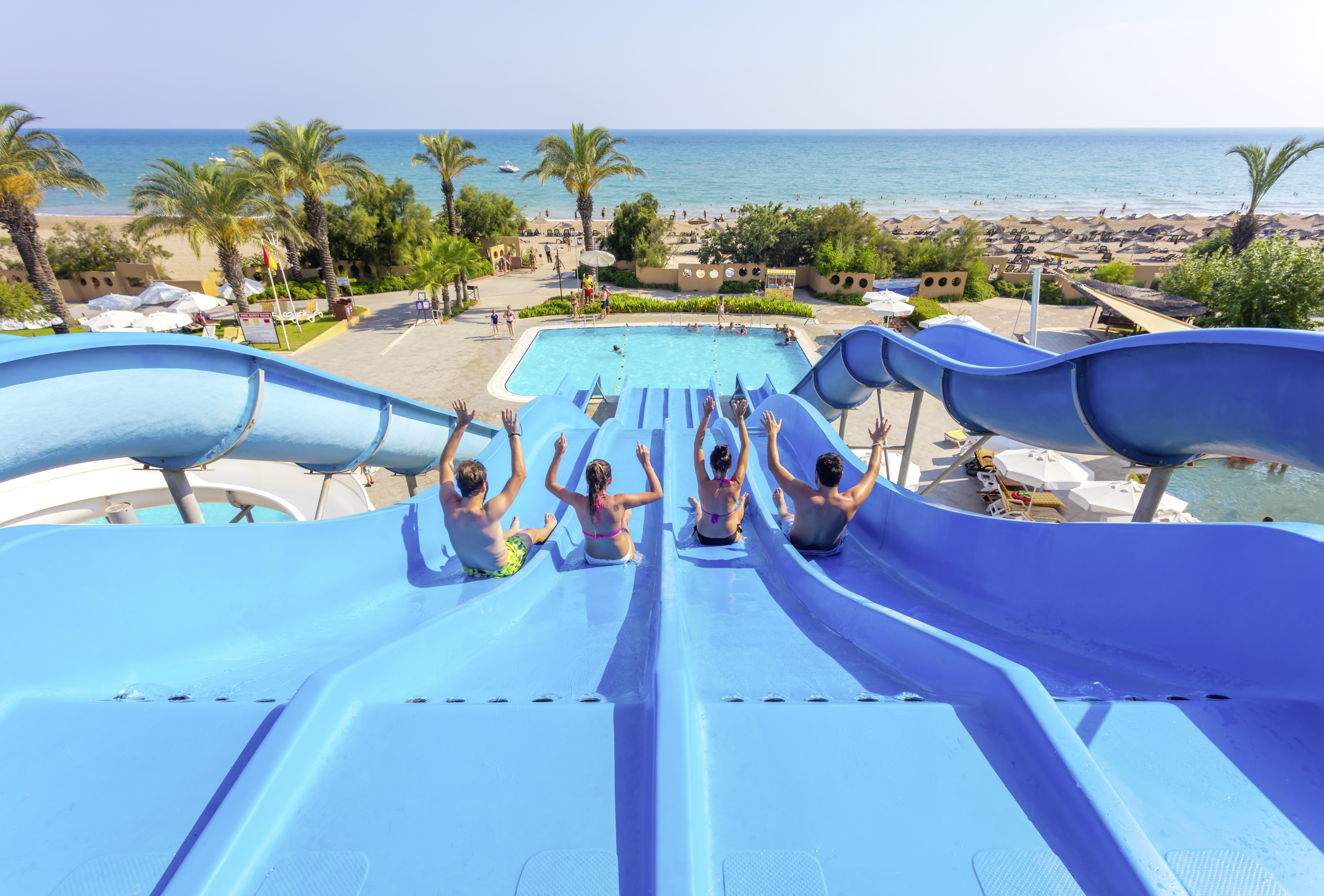 Asteria Family Resort Belek Antalya Ngoại thất bức ảnh Water park in Nissi Beach